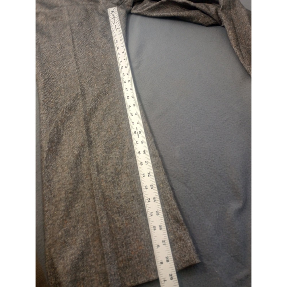 Talbots Petite Trousers Raleigh Herringbone Tweed Wool Blend Womens 14P Lined - Picture 5 of 10